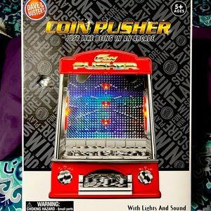 New Dave and Busters Coin Pusher machine